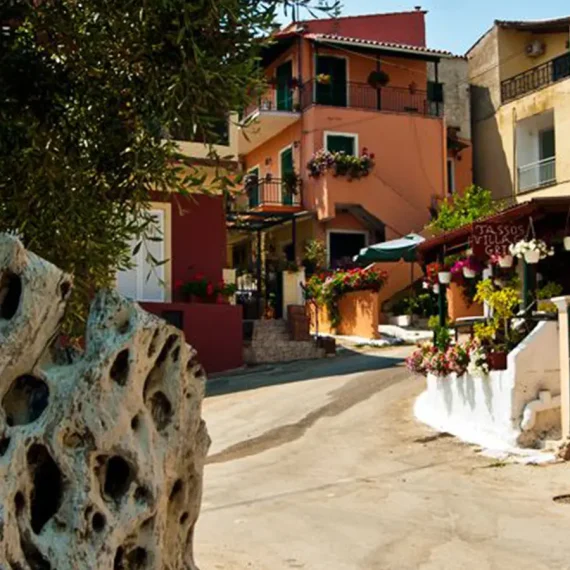 Moraitika Village hello corfu car rental